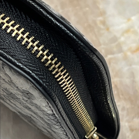 Aldo Silencer Monochrome Snake Print Clutch - Picture 5 of 10